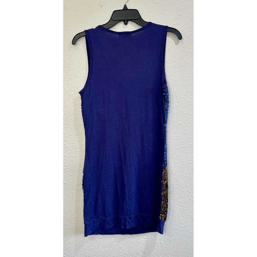 Chaudry Sequin Tank Top NWT Size 10 - Picture 3 of 3
